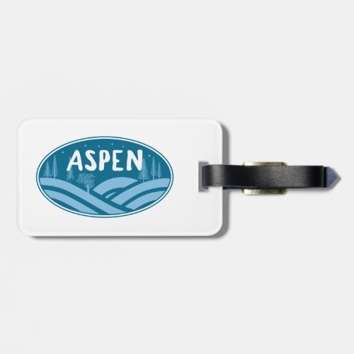 Aspen Colorado Outdoors Luggage Tag