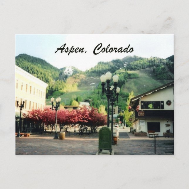 Aspen, Colorado Postcard (Front)