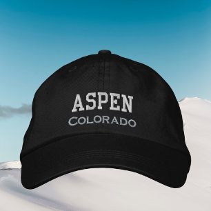 Aspen Colorado ski winter vacation outfit Embroidered Baseball Cap