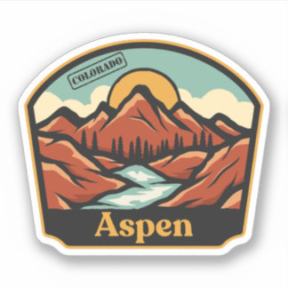  Aspen, Colorado Sticker