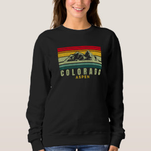 Aspen Colorado Sunset Rocky Mountains Hiking Skiii Sweatshirt
