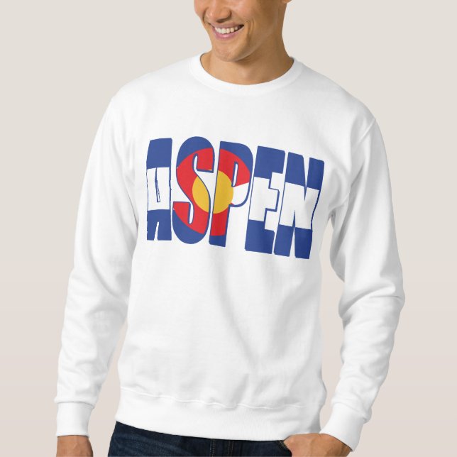 Aspen Colorado  Sweatshirt (Front)