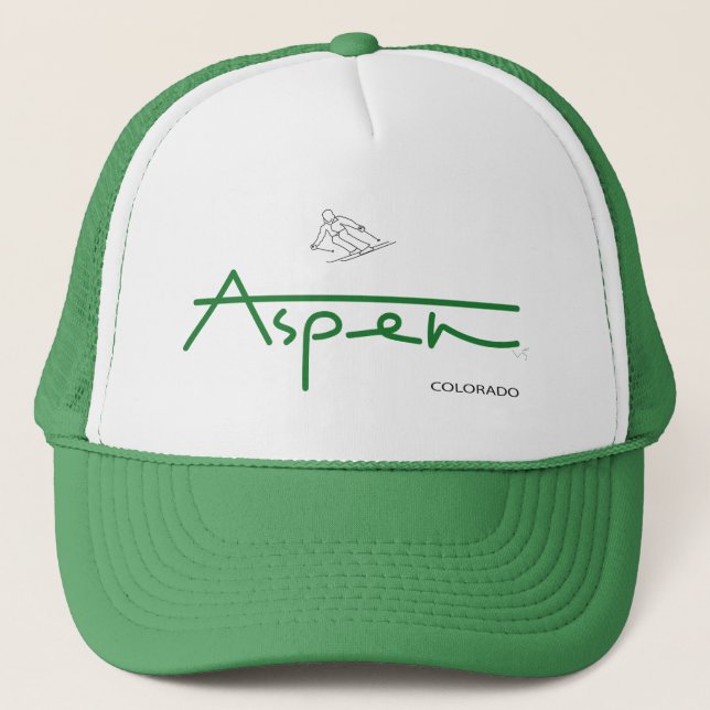 Aspen, Colorado Trucker Hat (Front)
