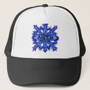 Aspen Colorado winter snowflake hat