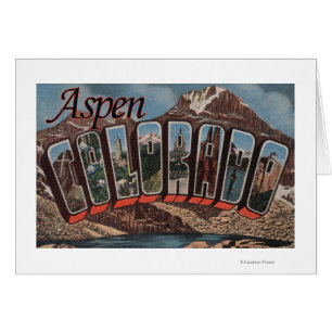 Aspen, ColoradoLarge Letter ScenesAspen, CO Cards
