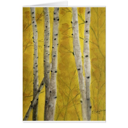 ASPEN FOREST WATERCOLOR CARDS (Front)