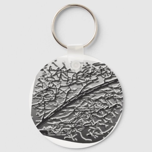 ASPEN LEAF KEYCHAIN (Front)