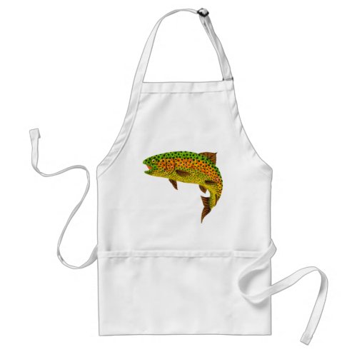 Aspen Leaf Rainbow Trout 1 Adult Apron