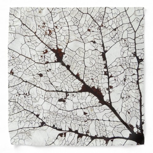 Aspen Leaf Skeleton 1 Bandana