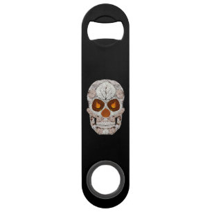 Aspen Leaf Skull 11 Bar Key