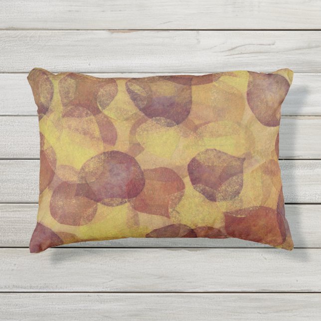 Aspen Leaves Accent Pillow (Front)