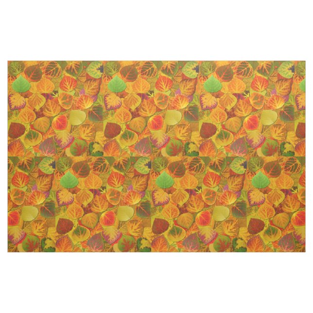 Aspen Leaves Collage Solid Medley 1 Fabric (Yard)
