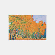 Aspen Leaves Fall
