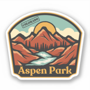 Aspen Park, Colorado Sticker