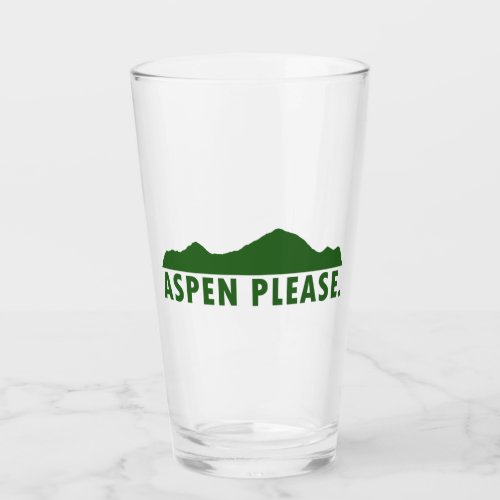 Aspen Please Glass