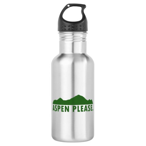 Aspen Please Stainless Steel Water Bottle