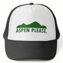 Aspen Please Trucker Hat