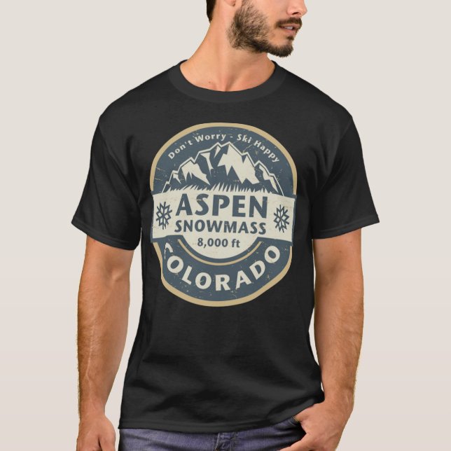 Aspen  Snowmass, Colorado Classic T-Shirt (Front)
