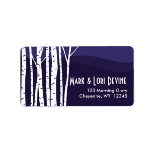 Aspen tree mountain designer labels