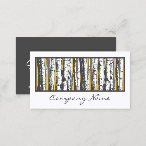 aspen trees business card