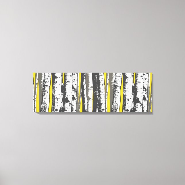 aspen trees canvas print (Front)