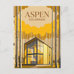 Aspen USA Postcard