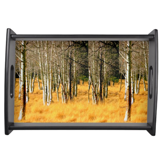aspen woods serving tray (Front)
