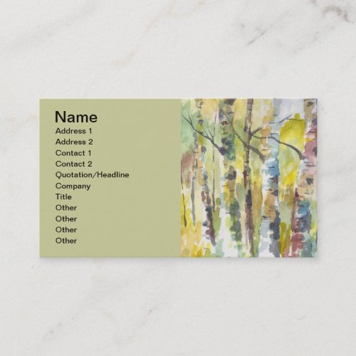 Aspens Business Card