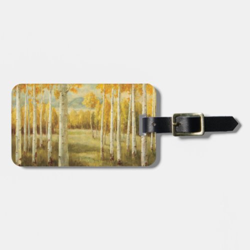 Aspens in Autumn Luggage Tag