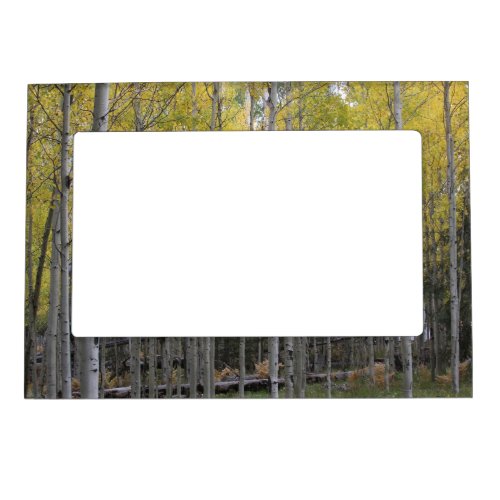 Aspens yellow glow magnetic photo frame