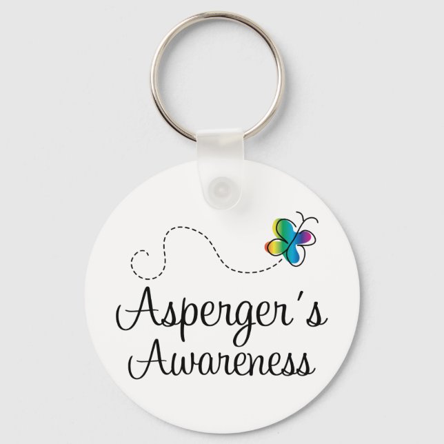 Aspergers Awareness Keychain (Front)
