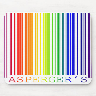 Asperger's Code Mouse Pad