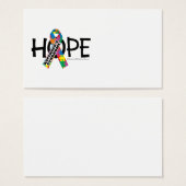 Asperger's Syndrome Hope (Front & Back)