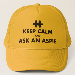 aspergers syndrome keep calm ask an Aspie Cap