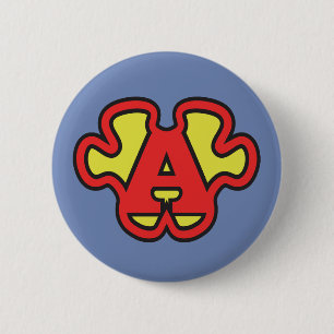 aspergers syndrome SuperASPIE jigsaw my Superpower Pinback Button
