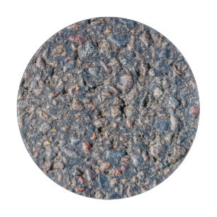 Asphalt and pebbles texture cutting board