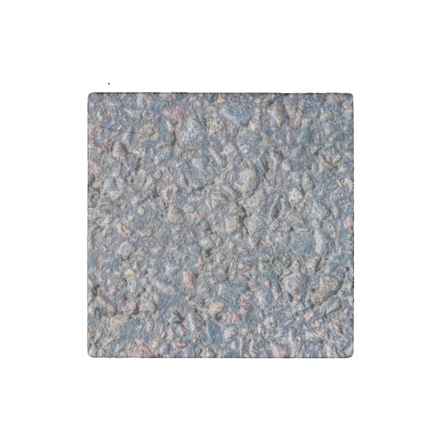 Asphalt and pebbles texture stone magnet (Second Magnet)