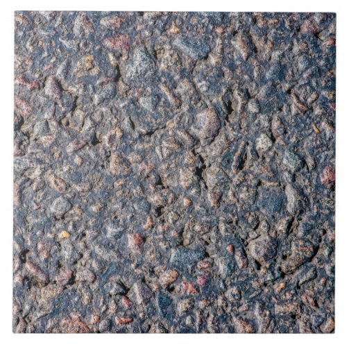 Asphalt and pebbles texture tile