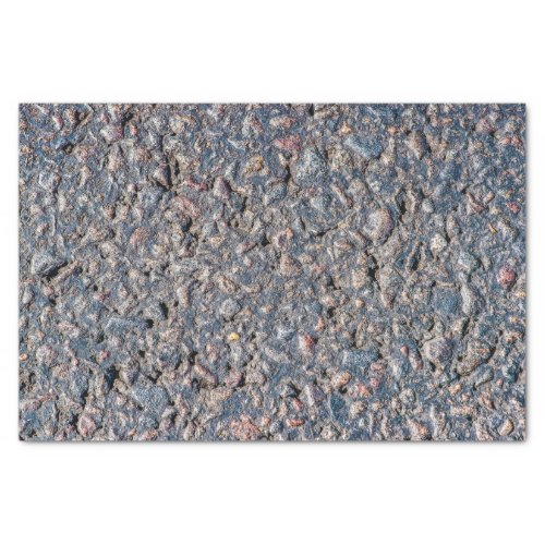 Asphalt and pebbles texture tissue paper