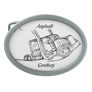trucker belt buckle