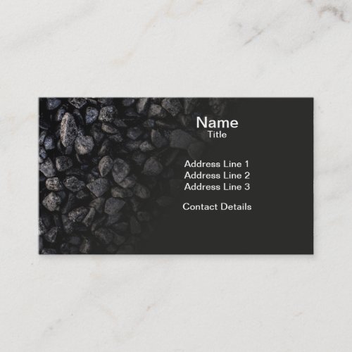 Asphalt Gravel Business Card