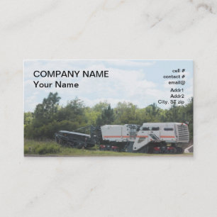 Asphalt Milling Machine Business Card