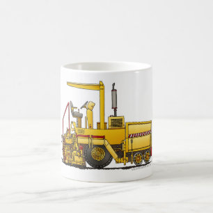 Asphalt Paving Machine Construction Mugs