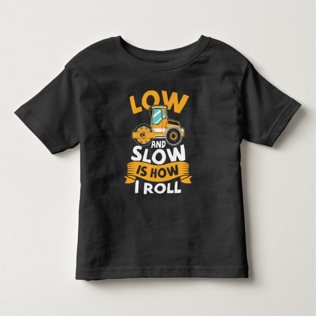 Asphalt Paving Operator Concrete Masonry Worker Toddler T-shirt (Front)