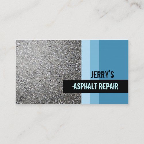 Asphalt Repair Business Cards