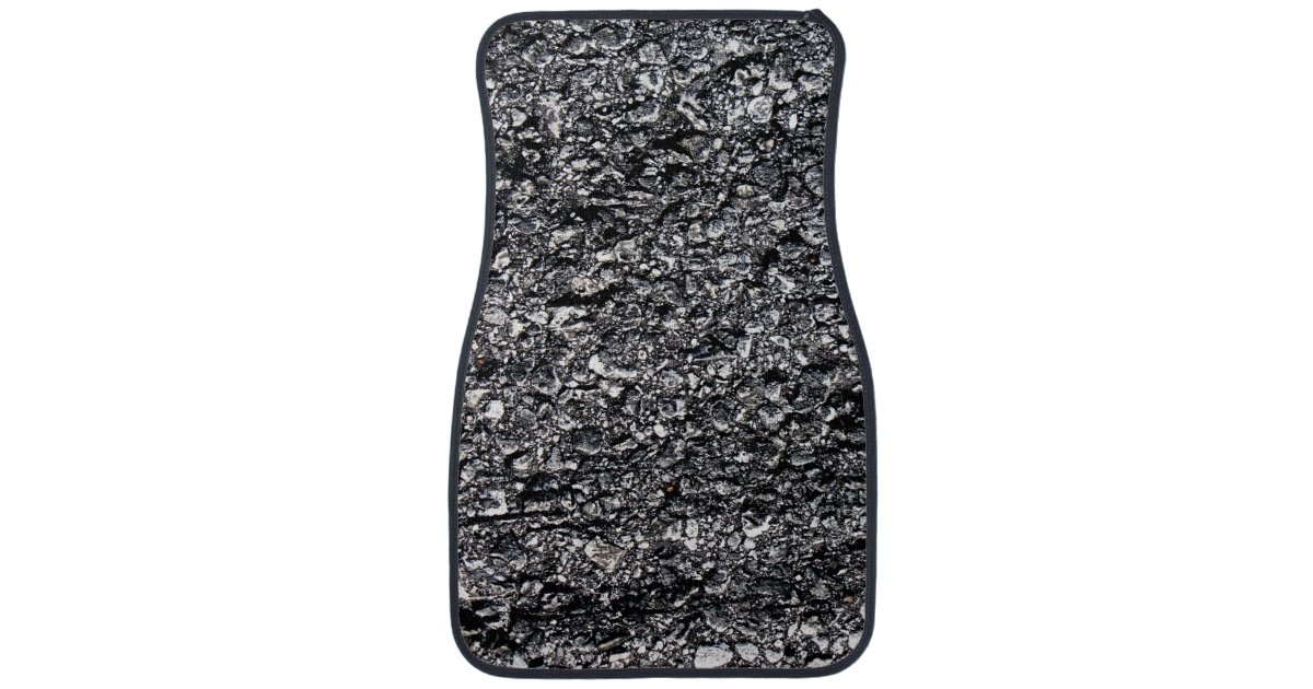 Asphalt Set of 4 Car or Truck Floor Mats | Zazzle