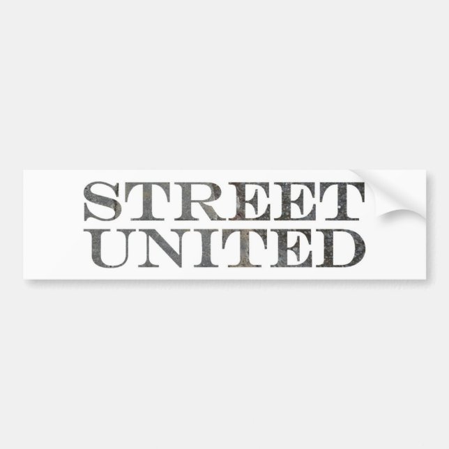 Asphaltlogo Bumper Sticker (Front)