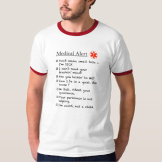Aspie Urgent Care Checklist T-Shirt