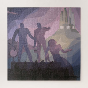 Aspiration – 1936 Aaron Douglas Art Jigsaw Puzzle