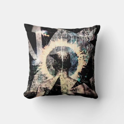 Aspiration of the soul throw pillow